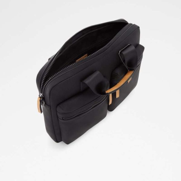 Men's Classic Messenger Bag - BLACK