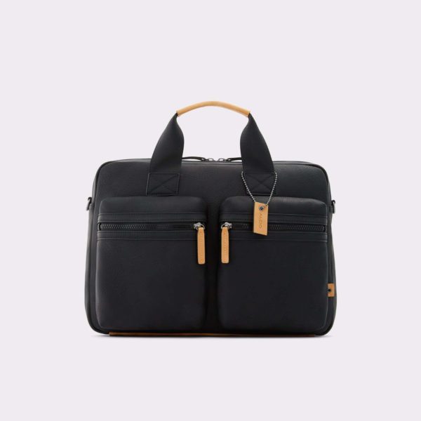 Men's Classic Messenger Bag - BLACK