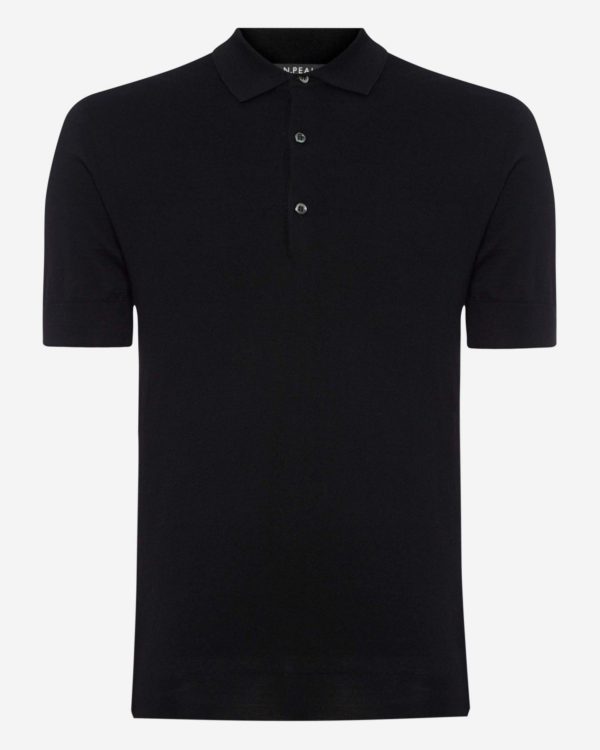 Men's Polo T-shirt - Black - KOBI KOACHMAN SHOP