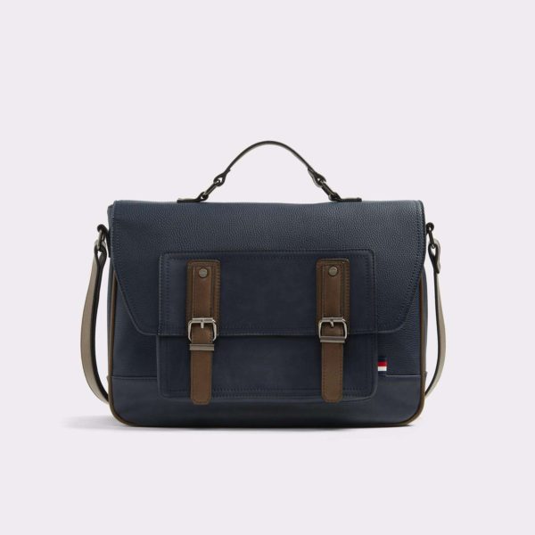 Men's Classic Smart Messenger Bag - Navy