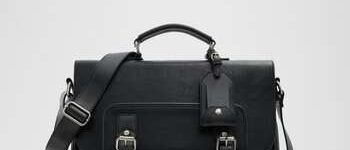 Classic Smart Messenger Bag - Black