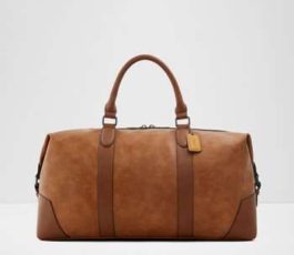 Men’s Classic Smart Weekender Bag – Cognac