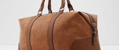 Men's Classic Smart Weekender Bag - Cognac